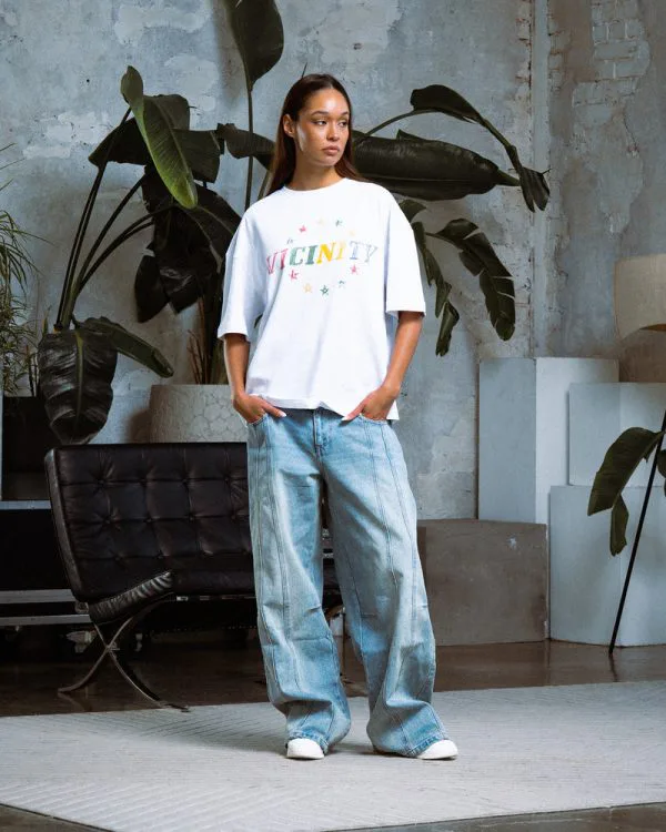 CRAYON TEE WHITE - Sweats & Hoodies - streetwear Avenue Wear