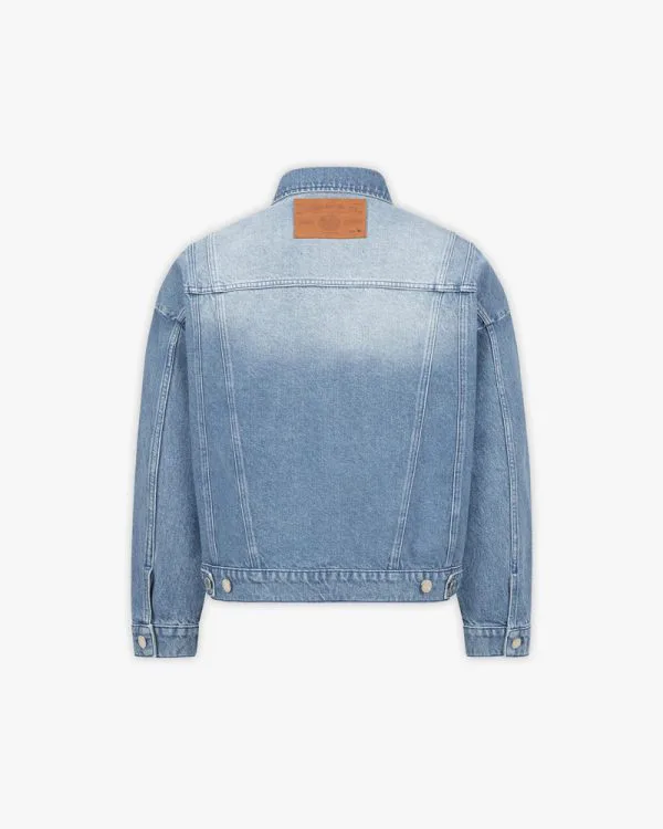 DENIM JACKET LIGHT BLUE - Vestes - streetwear Avenue Wear