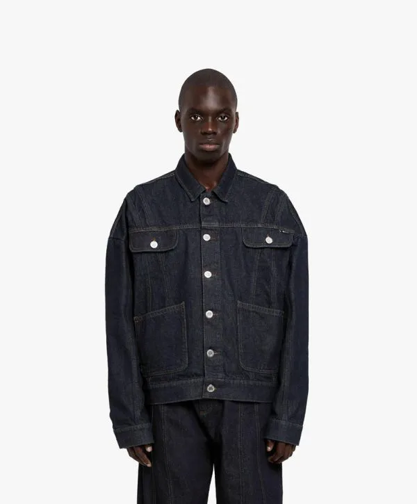 DENIM JACKET RAW - Vestes - streetwear Avenue Wear