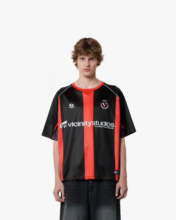 DERBY JERSEY RED - Jerseys - streetwear Avenue Wear