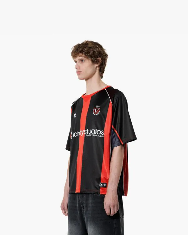 DERBY JERSEY RED - Jerseys - streetwear Avenue Wear