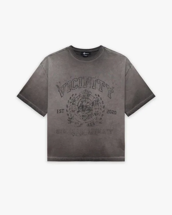 Emblem tee brown - Avenue Wear