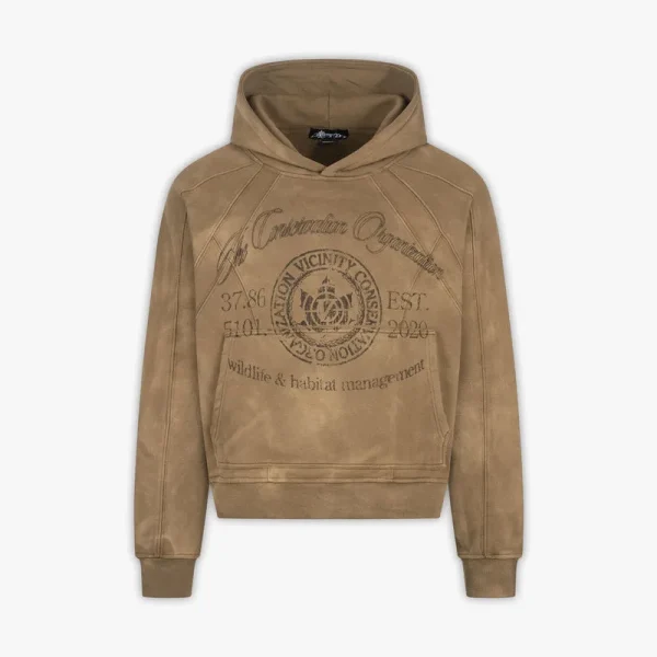 Explorer hoodie beige - Avenue Wear