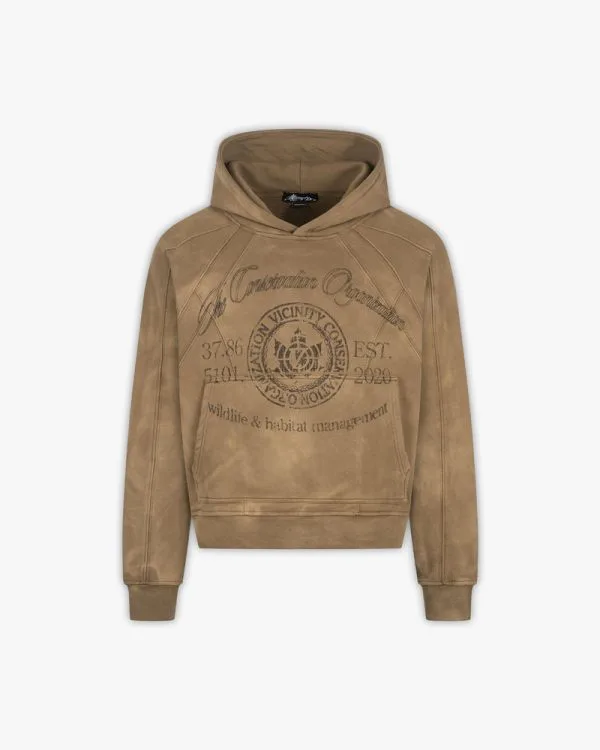 Explorer hoodie beige - Avenue Wear