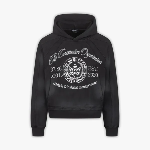 Explorer hoodie black - Avenue Wear