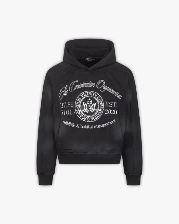 Explorer hoodie black - Avenue Wear