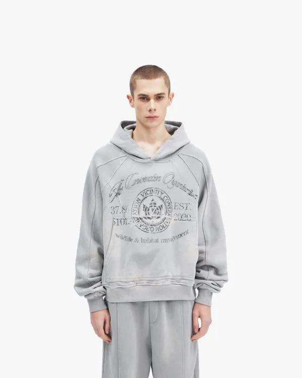 EXPLORER HOODIE GREY - Sweats & Hoodies - streetwear Avenue Wear