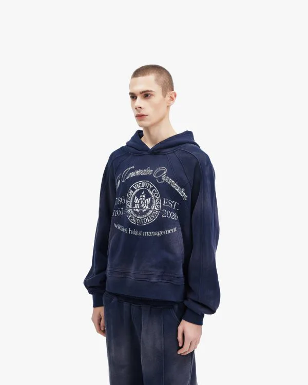EXPLORER HOODIE NAVY - Sweats & Hoodies - streetwear Avenue Wear