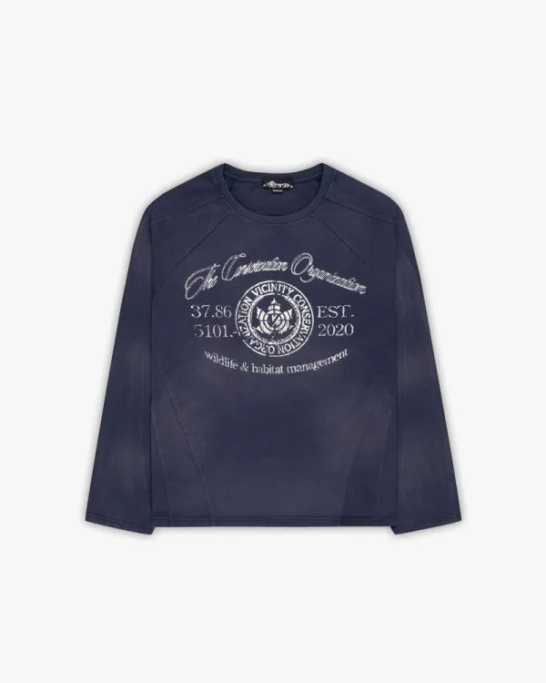 Explorer longsleeve navy - Avenue Wear