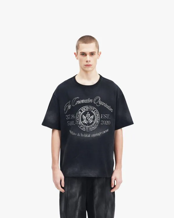 EXPLORER TEE BLACK - T-Shirts - streetwear Avenue Wear