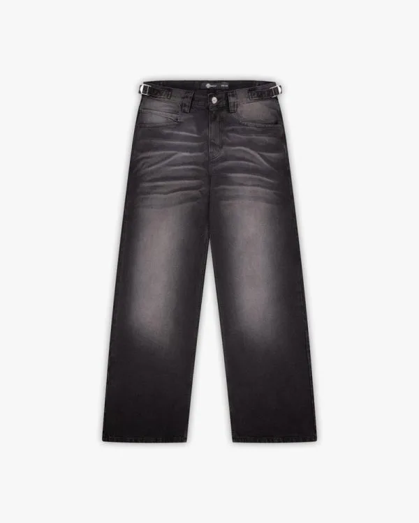 Faded black denim - Avenue Wear