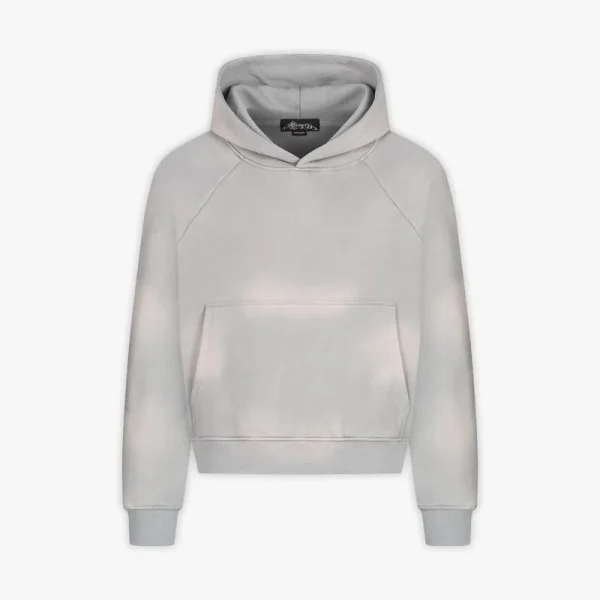 Faded wash hoodie grey - Avenue Wear