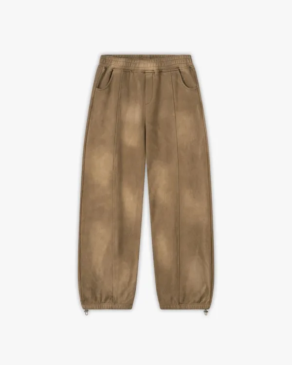 Faded wash jogger beige - Avenue Wear
