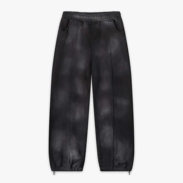 Faded wash jogger black - Avenue Wear