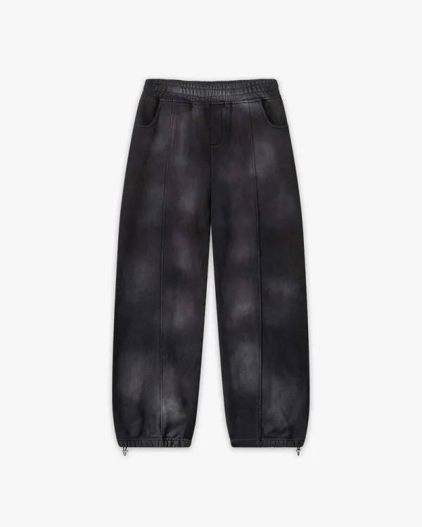 Faded wash jogger black - Avenue Wear