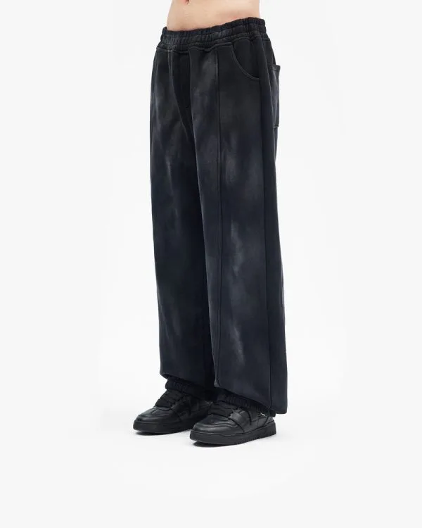 FADED WASH JOGGER BLACK - Pantalons & Jorts - streetwear Avenue Wear