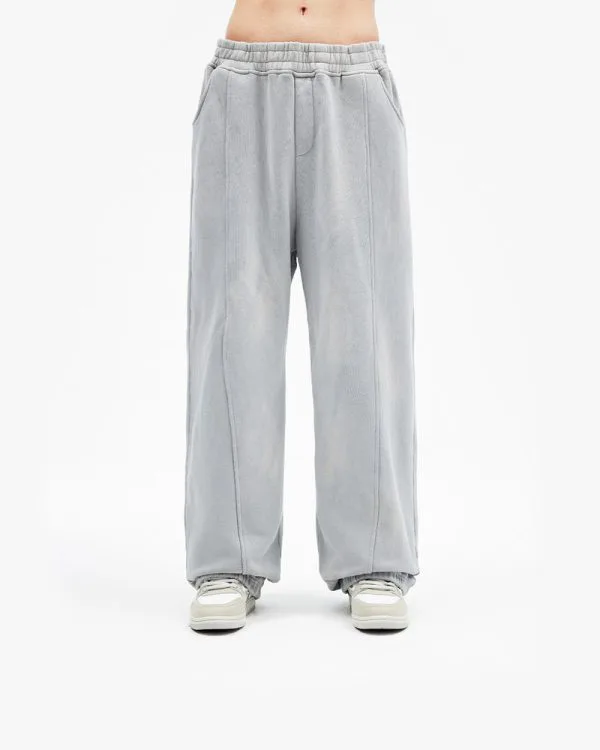 FADED WASH JOGGER GREY - Pantalons & Jorts - streetwear Avenue Wear