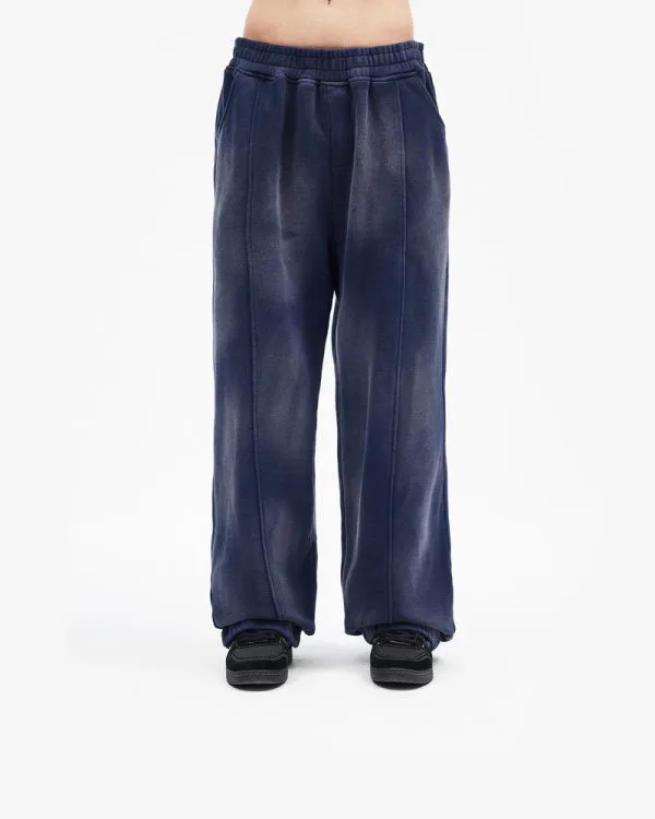 FADED WASH JOGGER NAVY - Pantalons & Jorts - streetwear Avenue Wear