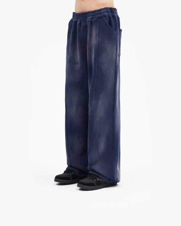 FADED WASH JOGGER NAVY - Pantalons & Jorts - streetwear Avenue Wear