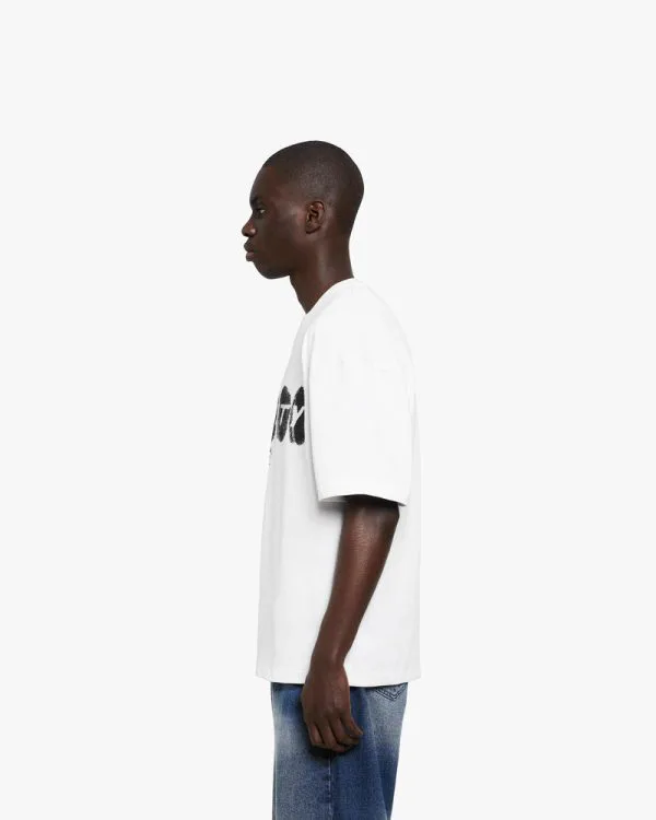 FINGERPRINT TEE WHITE - T-Shirts - streetwear Avenue Wear