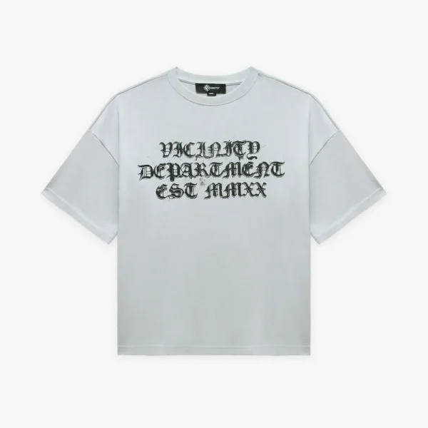 Goth dept tee grey - Avenue Wear
