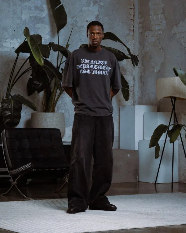 GOTH DEPT TEE VINTAGE BLACK - Sweats & Hoodies - streetwear Avenue Wear