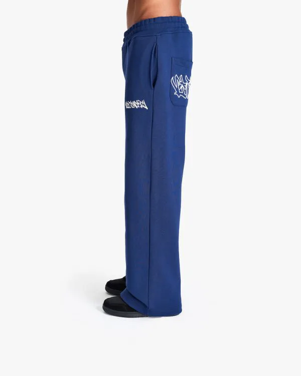 GRAFFITI JOGGER BLUE - Pantalons & Jorts - streetwear Avenue Wear