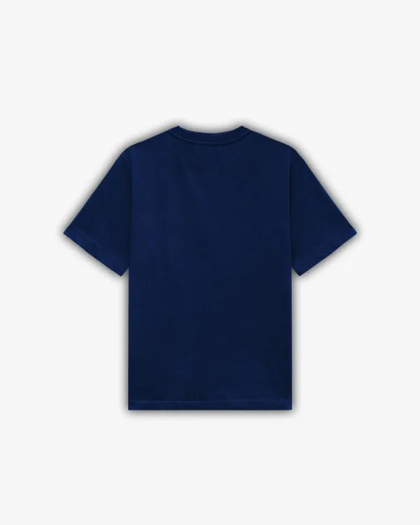 GRAFFITI TEE BLUE - T-Shirts - streetwear Avenue Wear