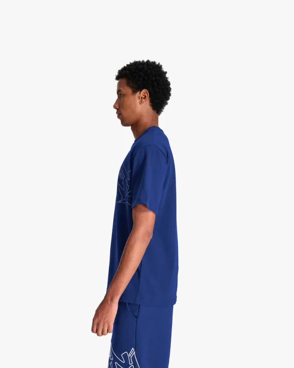 GRAFFITI TEE BLUE - T-Shirts - streetwear Avenue Wear