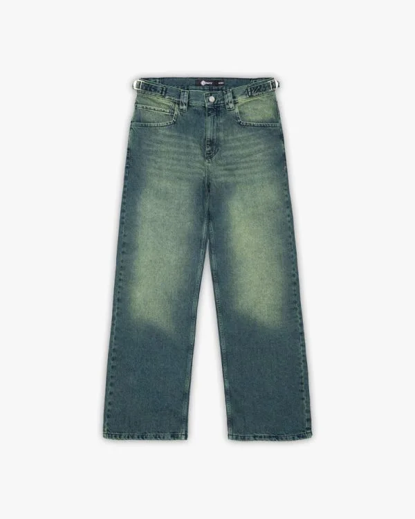 Green tinted denim - Avenue Wear