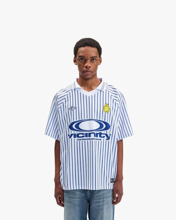 HALA VICI JERSEY WHITE/BLUE - Jerseys - streetwear Avenue Wear