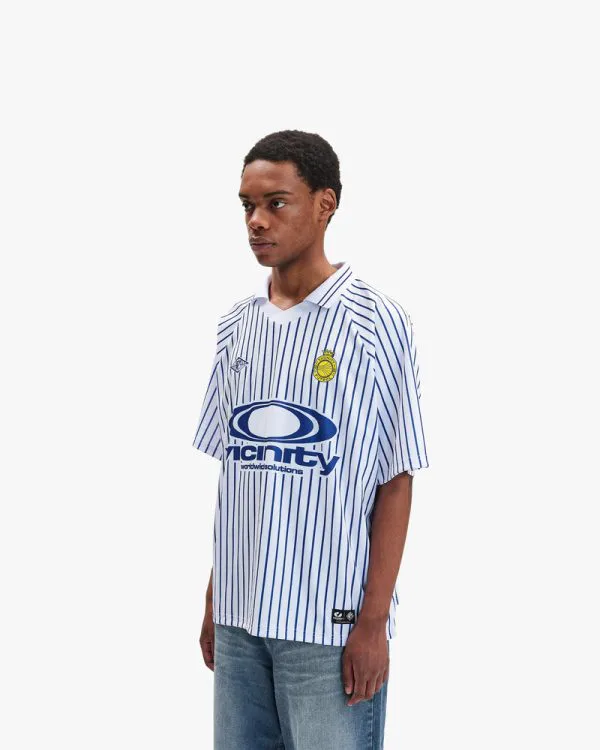 HALA VICI JERSEY WHITE/BLUE - Jerseys - streetwear Avenue Wear