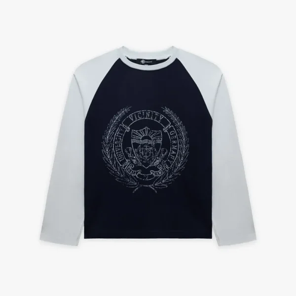 Hall of fame longsleeve blue grey - Avenue Wear