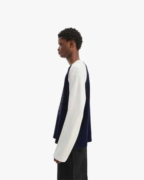 HALL OF FAME LONGSLEEVE BLUE/GREY - Sweats & Hoodies - streetwear Avenue Wear