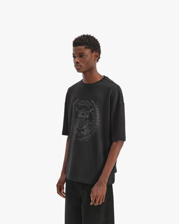 HALL OF FAME TEE BLACK - Sweats & Hoodies - streetwear Avenue Wear