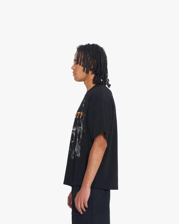 HAUNTED HOUSE TEE BLACK - T-Shirts - streetwear Avenue Wear