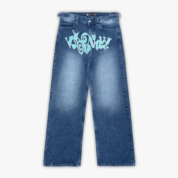 Havoc denim dark blue turquoise - Avenue Wear