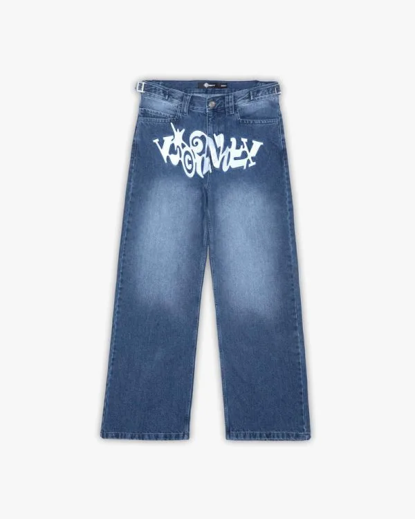 Havoc denim dark blue white - Avenue Wear