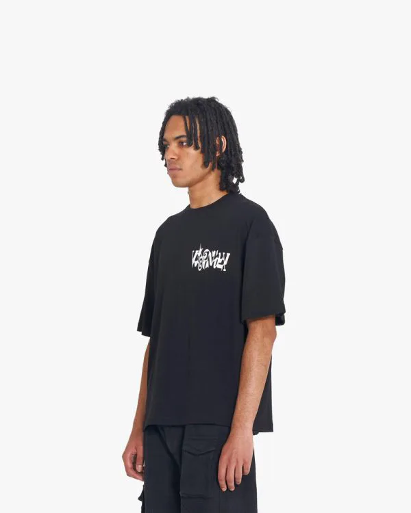 HAVOC TEE BLACK - T-Shirts - streetwear Avenue Wear