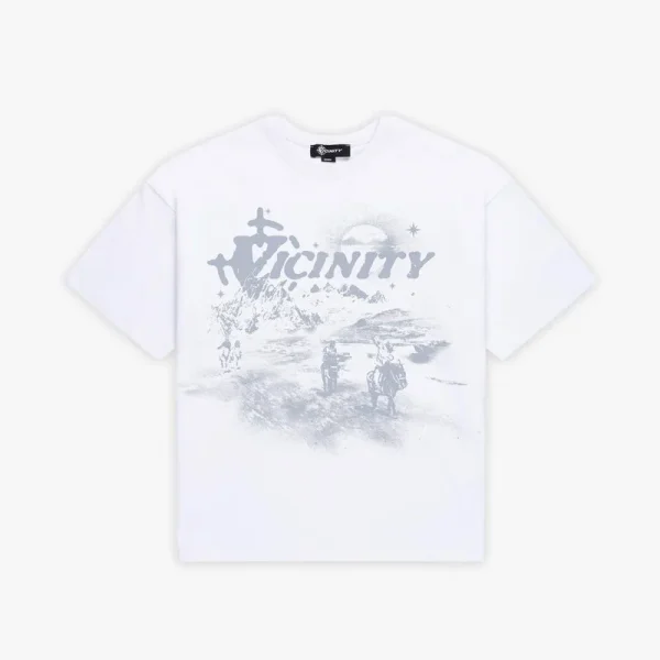 Hidden hills tee white - Avenue Wear