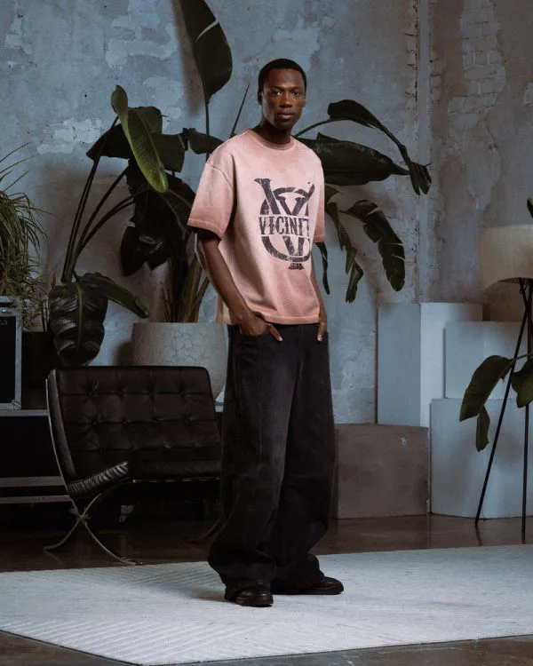 INITIALS TEE BROWN - Sweats & Hoodies - streetwear Avenue Wear
