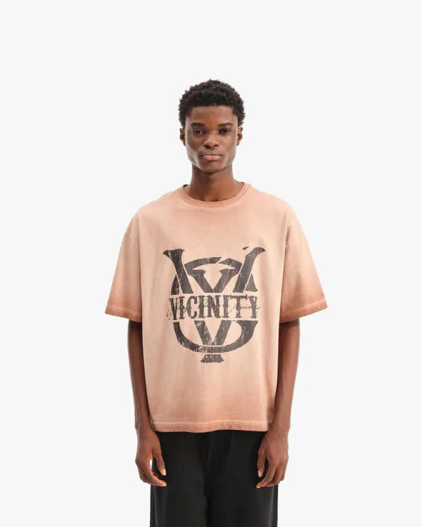 INITIALS TEE BROWN - Sweats & Hoodies - streetwear Avenue Wear