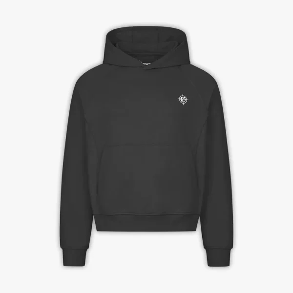 Inside out hoodie ash grey - Avenue Wear