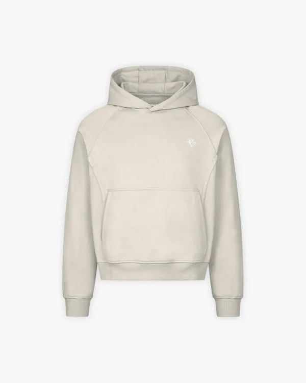 Inside out hoodie beige - Avenue Wear