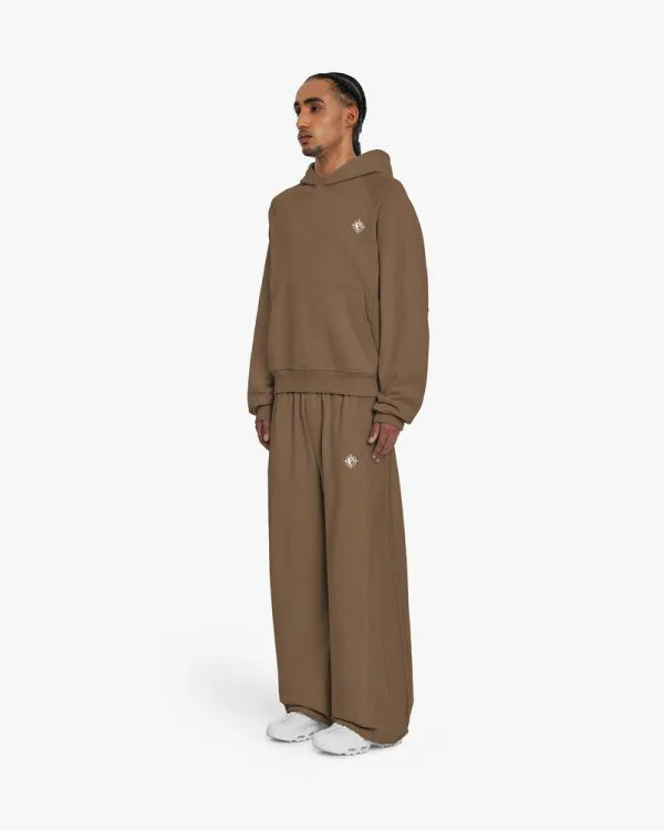 INSIDE OUT HOODIE CHOCOLATE BROWN - Sweats & Hoodies - streetwear Avenue Wear