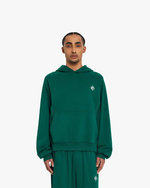 INSIDE OUT HOODIE FORREST GREEN - Sweats & Hoodies - streetwear Avenue Wear