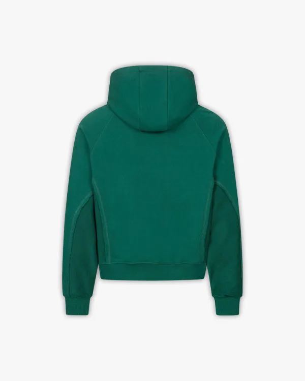 INSIDE OUT HOODIE FORREST GREEN - Sweats & Hoodies - streetwear Avenue Wear