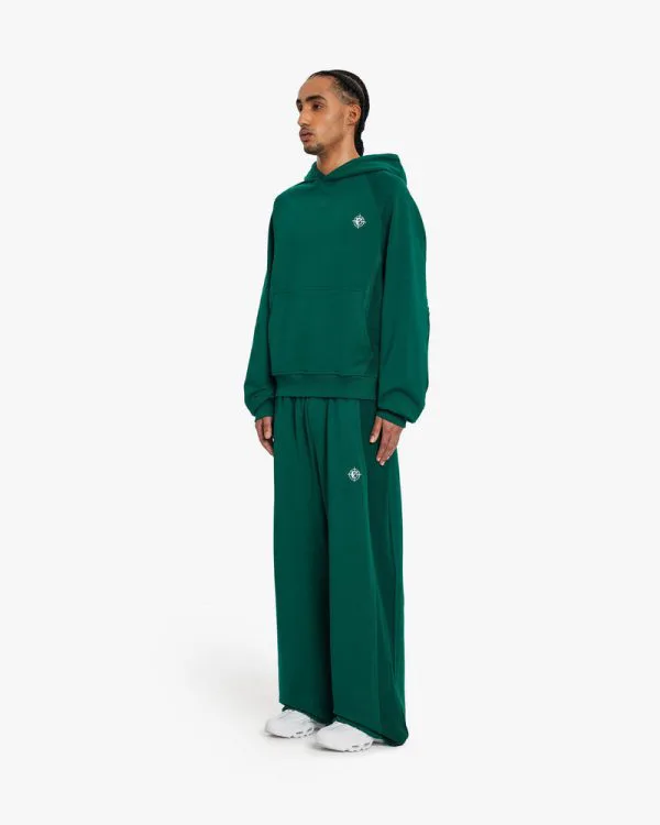 INSIDE OUT HOODIE FORREST GREEN - Sweats & Hoodies - streetwear Avenue Wear