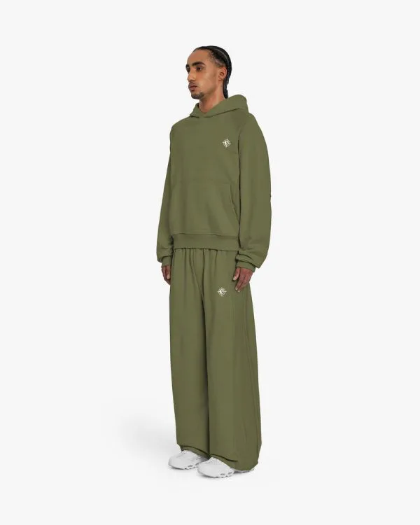 INSIDE OUT HOODIE KHAKI - Sweats & Hoodies - streetwear Avenue Wear
