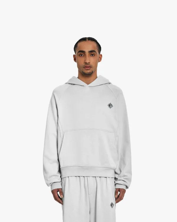 INSIDE OUT HOODIE LIGHT GREY - Sweats & Hoodies - streetwear Avenue Wear